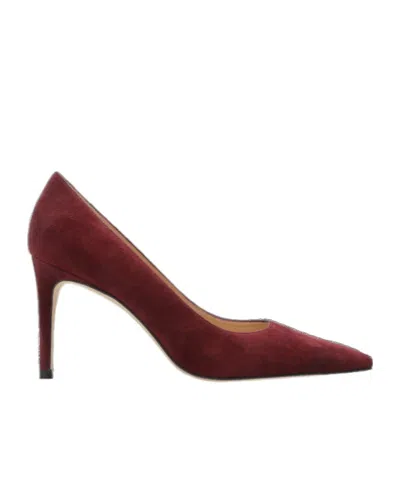 Stuart Weitzman Pointed High Heels In Brown