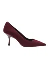 Stuart Weitzman 75mm Naomi Pumps In Red