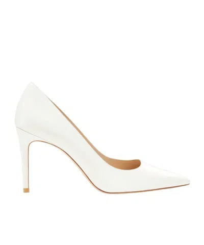 Stuart Weitzman 80mm Heeled Pumps In White