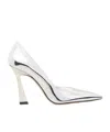 Stuart Weitzman Pointed High Heels In White