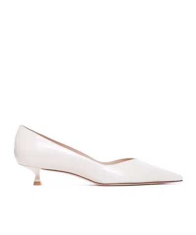 STUART WEITZMAN POINTED LOW-HEELED SHOES