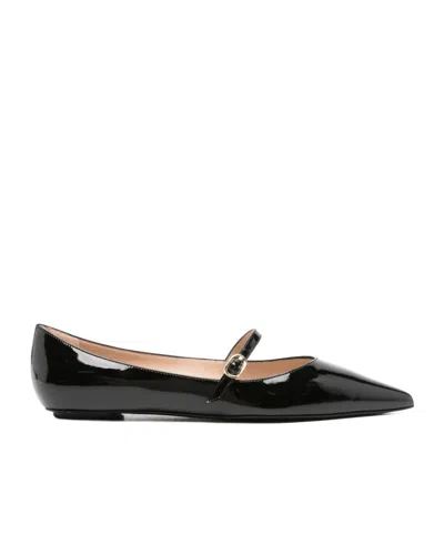 STUART WEITZMAN POINTED MARY JANE SHOES