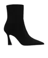 Stuart Weitzman Woman Ankle Boots Black Size 7 Soft Leather
