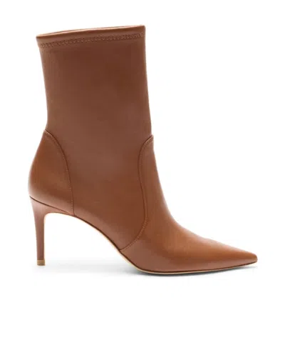 STUART WEITZMAN POINTED SHORT BOOTS