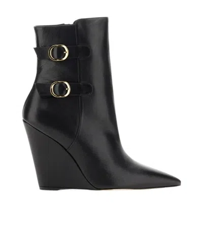 STUART WEITZMAN STUART WEITZMAN SALOON 100 WEDGE BOOTS