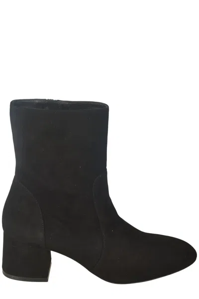 STUART WEITZMAN POINTED TOE ANKLE BOOTS