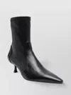 Stuart Weitzman Pointed Toe Ankle Boots With 50mm Heel