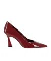 Stuart Weitzman Pointed-toe Pumps In Red