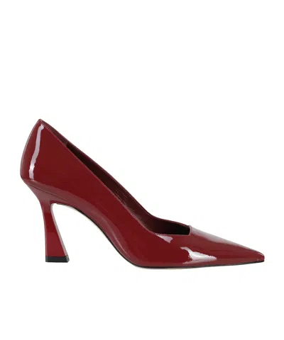 Stuart Weitzman Pointed-toe Pumps In Red