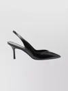 Stuart Weitzman Pointed Toe Shape Pumps Eva 75 Design In Black