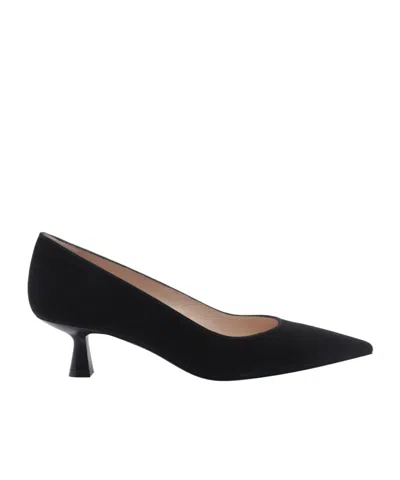 Stuart Weitzman Pointed-toe High Heels In Black