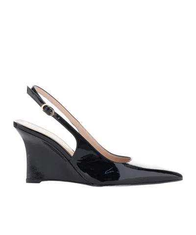 STUART WEITZMAN POINTED-TOE WEDGE SHOES