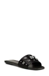 Stuart Weitzman Poppy Embellished Slide Sandal