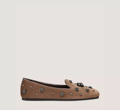 Stuart Weitzman Poppy Loafer In Brown