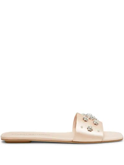 STUART WEITZMAN POPPY SLIDES