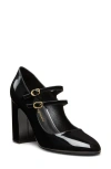Stuart Weitzman Women's Posh 85 Mary Jane Pumps In Black
