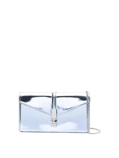 Stuart Weitzman Posh Loveletter Clutch In Blue