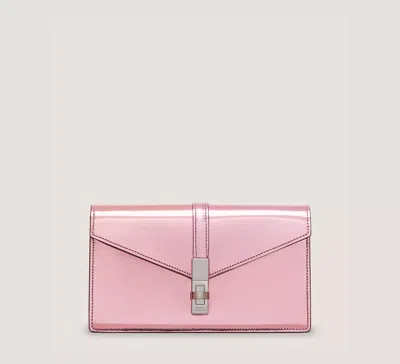 Stuart Weitzman Posh Loveletter Clutch In Pink