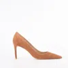 Stuart Weitzman Powder Suede Pumps