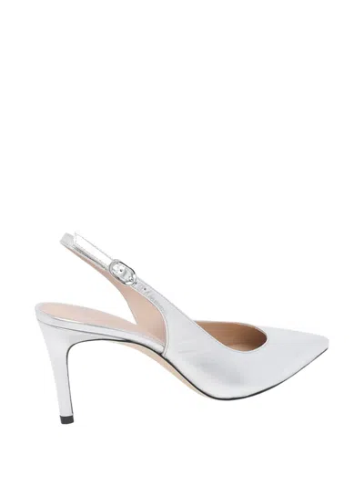 Stuart Weitzman Power 75 Buckle Slingback Pumps In Multi