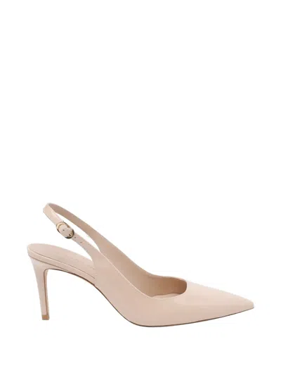 Stuart Weitzman Power 75 Slingback Pumps In Neutral