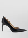 Stuart Weitzman 75mm Stuart Power Pointed-toe Stiletto Pumps In Black