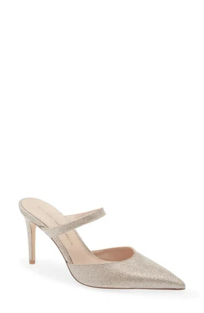 Stuart Weitzman Power Mule 85 Pump In Gray