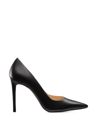 Stuart Weitzman Power Pointed-toe Pumps In Black