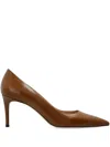 Stuart Weitzman Power Pumps In Brown