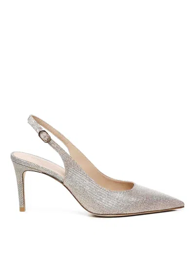 Stuart Weitzman Power Pumps Lsgbk In Gold
