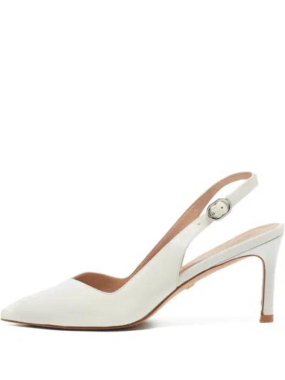 Pre-owned Stuart Weitzman  75mm Edith Pointed-toe Slingback Pumps