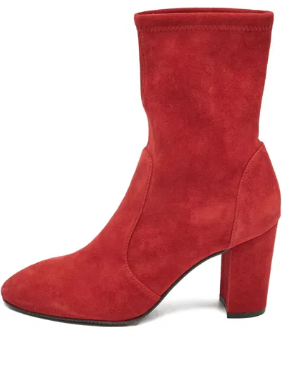 Pre-owned Stuart Weitzman  Block-heel Suede Boots