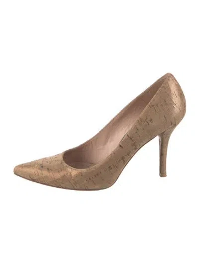 Pre-owned Stuart Weitzman Printed Pumps In Neutral