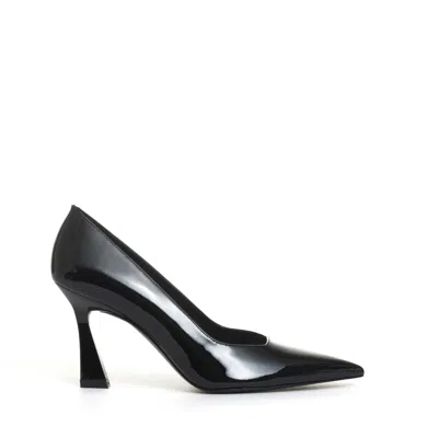STUART WEITZMAN STUART WEITZMAN PUMP VERNICE BLACK TACCO 85 MM