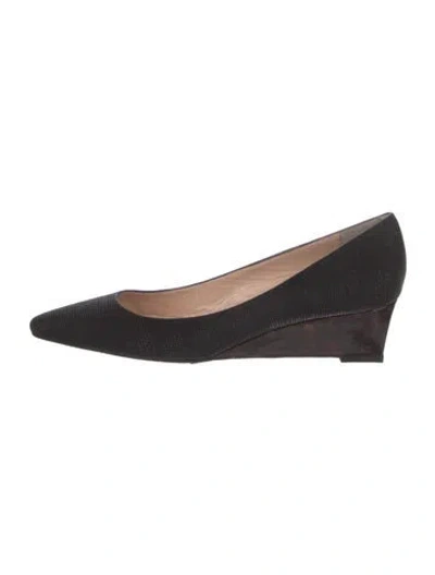 Pre-owned Stuart Weitzman Pumps In Black