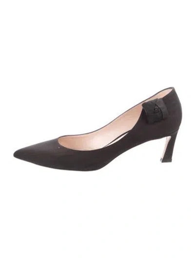 Pre-owned Stuart Weitzman Pumps In Black