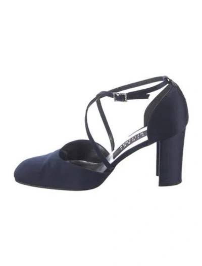 Pre-owned Stuart Weitzman Pumps In Blue