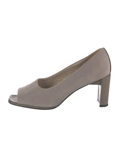 Pre-owned Stuart Weitzman Pumps In Gray