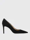 Stuart Weitzman Tacchi Pelle Di Vitello Nero In Black