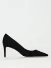 Stuart Weitzman Stuart Pointed Toe Pump In Black