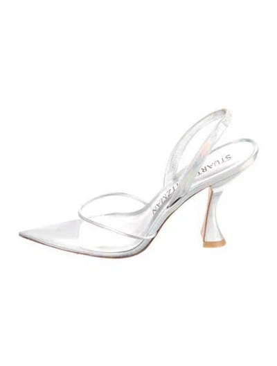 Pre-owned Stuart Weitzman Pvc Slingback Pumps