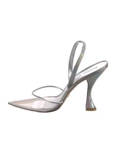 Pre-owned Stuart Weitzman Pvc Slingback Pumps