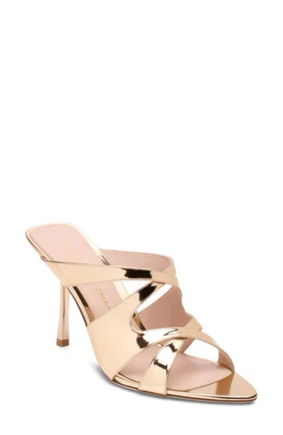 Stuart Weitzman Rbie Slide Sandal In Purple