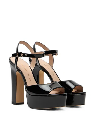Stuart Weitzman Reade Platform Sandals In Black