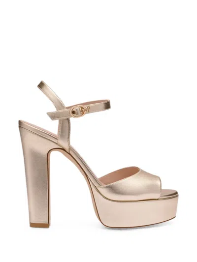 Stuart Weitzman Reade Platform Sandals In Multi