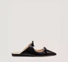 Stuart Weitzman Reese Flat Slide In Black