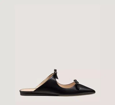 Stuart Weitzman Reese Flat Slide In Black