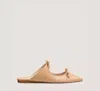 Stuart Weitzman Reese Flat Slide In Brown