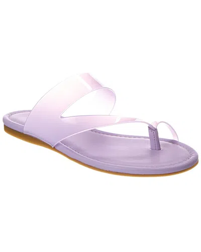 Stuart Weitzman Remy Rubber Slide In Purple