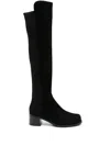 Stuart Weitzman Reserve Bold 55mm Boots In Black